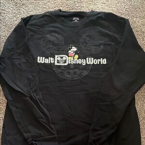 Disney Mickey Mouse Black Sweatshirt